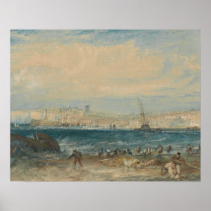 Joseph Mallord William turner - Margate Poster