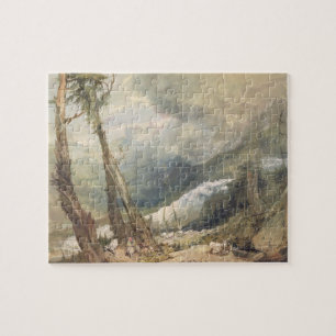 Joseph Mallord William Turner   Mere de Glace, i  Pussel
