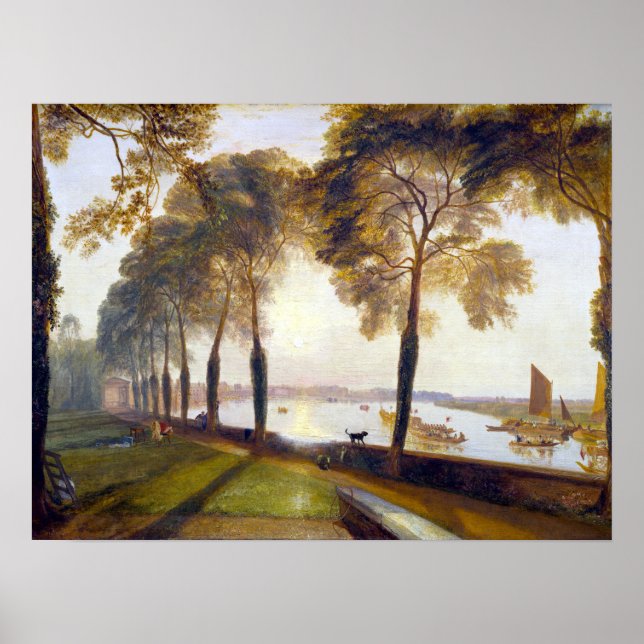 Joseph Mallord William Turner Mortlake Terrace Poster (Framsidan)