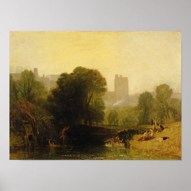 Joseph Mallord William Turner | Nära Thames Lo Poster (Framsidan)