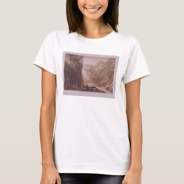 Joseph Mallord William turner | nedgången av clen Tee Shirt (Framsida)