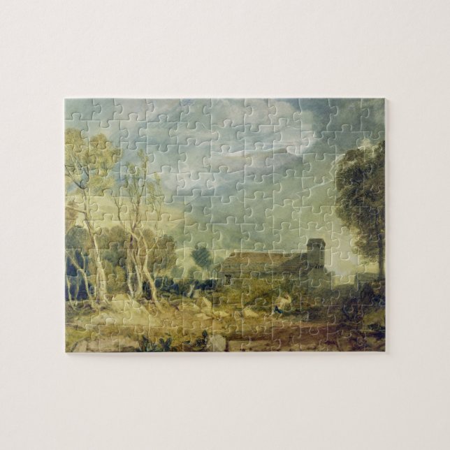 Joseph Mallord William Turner | Patterdale Old Chu Pussel (Horisontell)