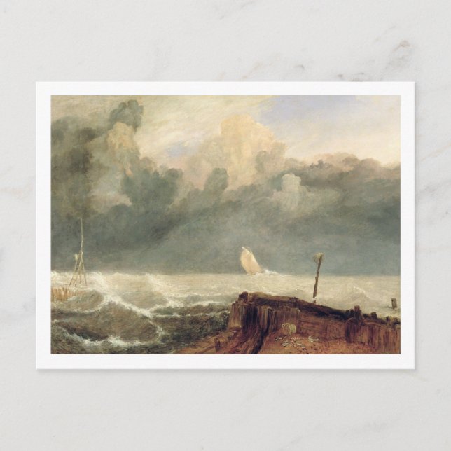 Joseph Mallord William Turner | Port Ruysdael (olj Vykort (Framsida)