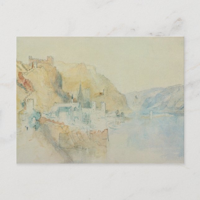 Joseph Mallord William Turner | Rhen Vykort (Framsida)