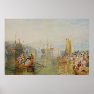 Joseph Mallord William Turner Saltash, Cornwall Poster