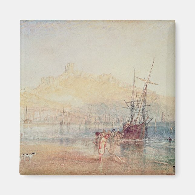 Joseph Mallord William Turner | Scarborough 1825 Magnet (Framsidan)