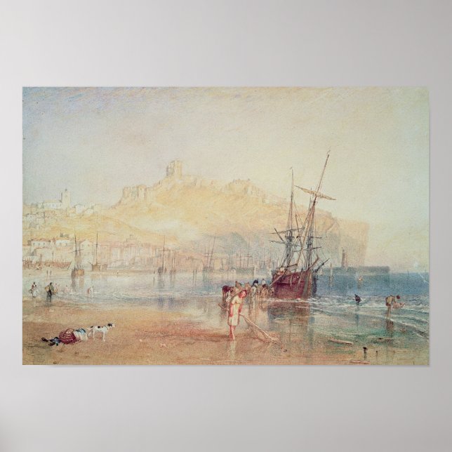 Joseph Mallord William Turner | Scarborough 1825 Poster (Framsidan)