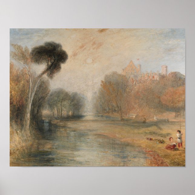 Joseph Mallord William Turner - Schloss Rosenau Poster (Framsidan)