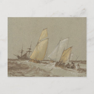 Joseph Mallord William Turner - Shipping Vykort