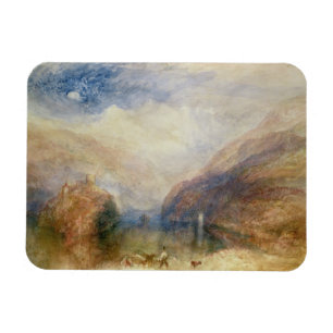 Joseph Mallord William turner sjö av Brienz (me Magnet