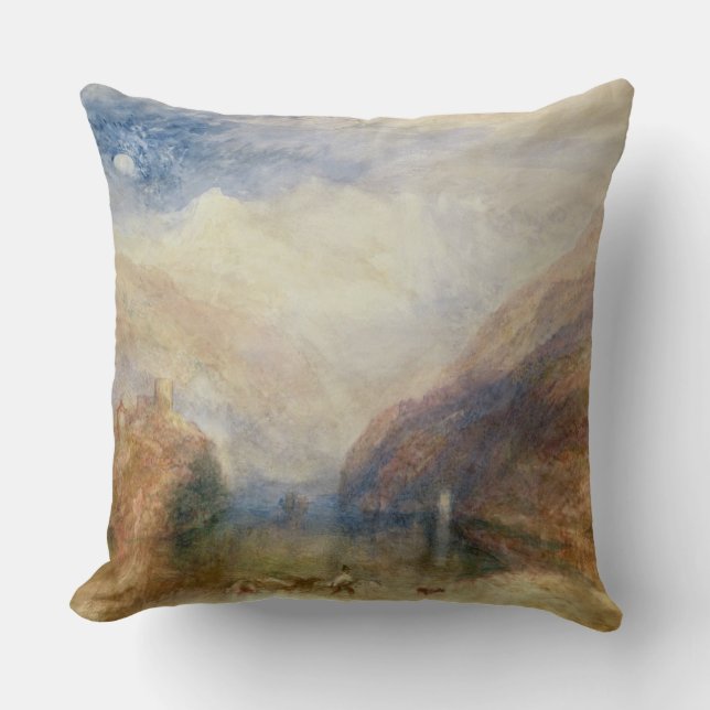 Joseph Mallord William turner | sjö av Brienz (med Kudde (Framsida)