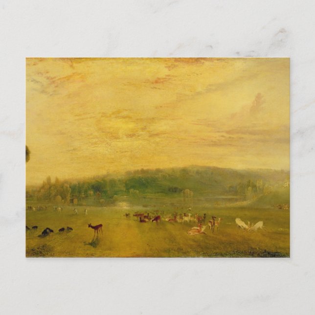Joseph Mallord William Turner | Sjön, Petworth Vykort (Framsida)