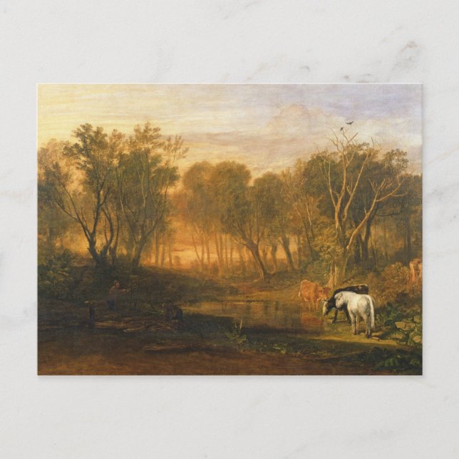 Joseph Mallord William Turner | Skogen i Bere Vykort (Framsida)