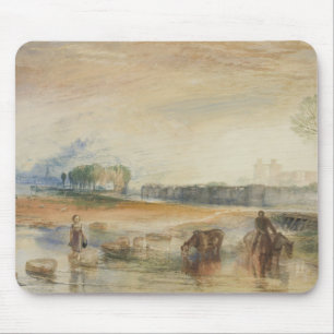 Joseph Mallord William Turner - Solnedgång och mån Musmatta
