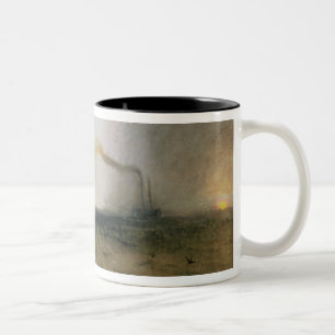 Joseph Mallord William turner Staffa, Fingals C Två-Tonad Mugg