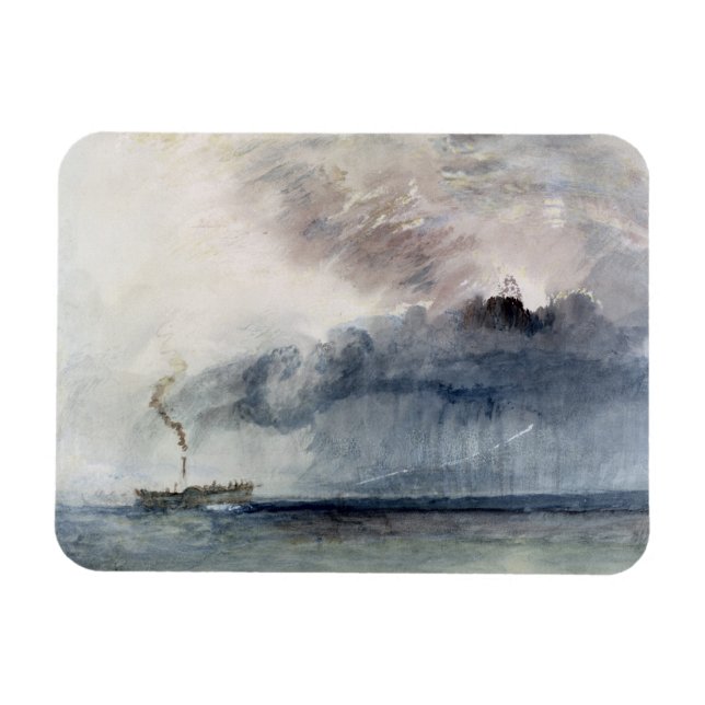 Joseph Mallord William Turner | Stålbåt i Sto Magnet (Horisontell)