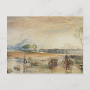 Joseph Mallord William Turner-Sunset och Moonrise Vykort