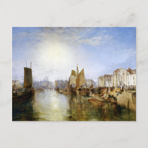 Joseph Mallord William Turner The Harbour of Diepp Vykort