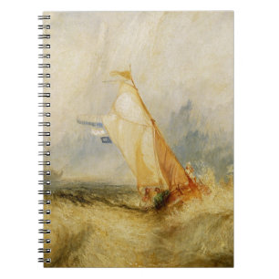 Joseph Mallord William Turner   Van Tromp går ombo Anteckningsbok Med Spiral