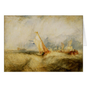 Joseph Mallord William Turner Van Tromp Going Ab Hälsningskort