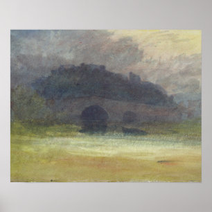 Joseph Mallord William Turner Vänster liggande Poster
