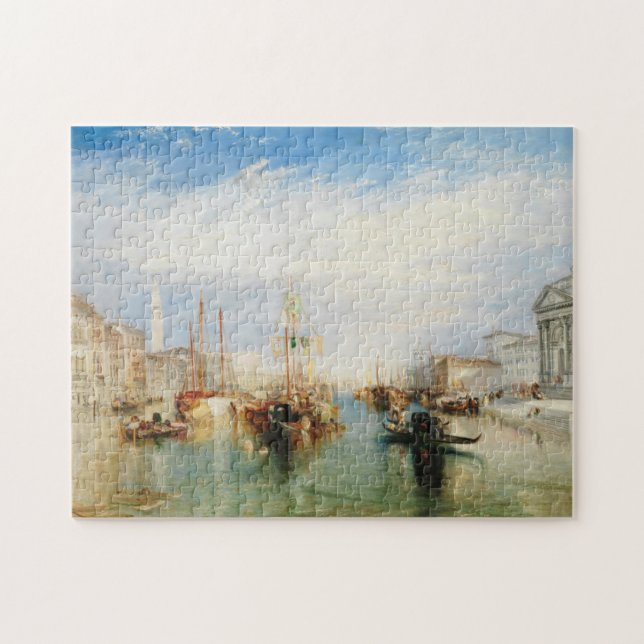 Joseph Mallord William Turner| Venedig från P Pussel (Horisontell)