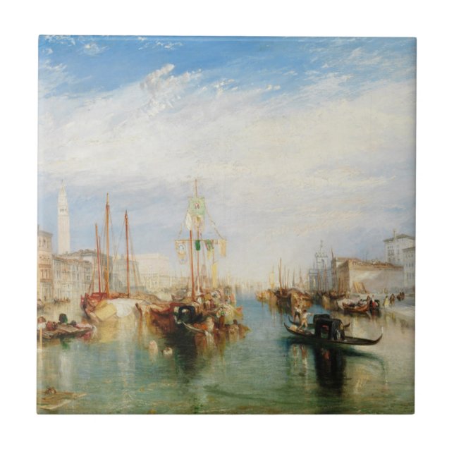 Joseph Mallord William turner | Venedig, från pet Kakelplatta (Framsidan)