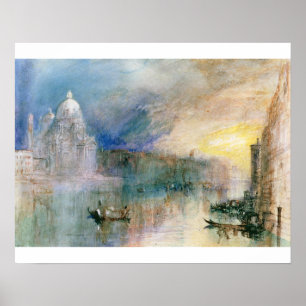 Joseph Mallord William Turner   Venedig: Grand Can Poster