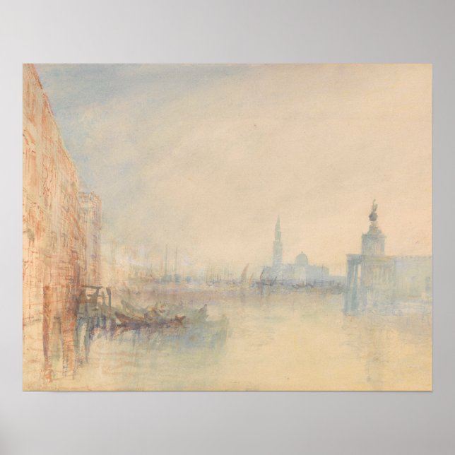 Joseph Mallord William Turner - Venice, Mouth Poster (Framsidan)