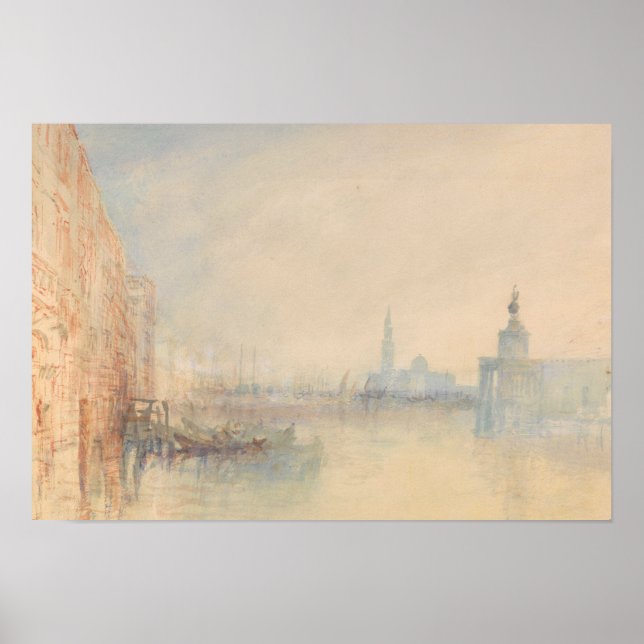 Joseph Mallord William Turner - Venice, Mouth Poster (Framsidan)