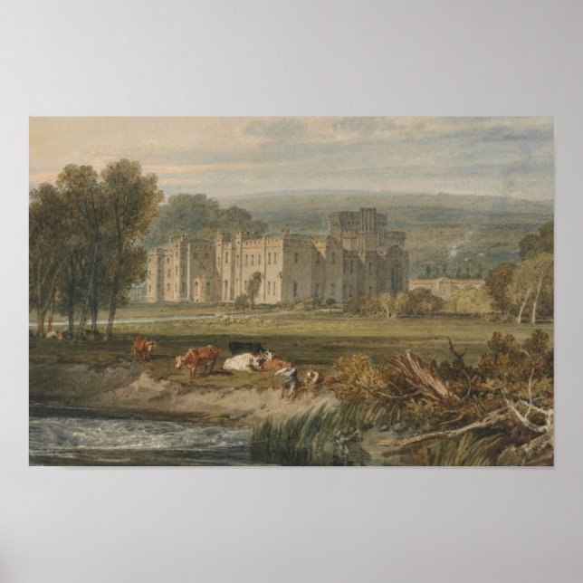 Joseph Mallord William Turner - View of Hampton Poster (Framsidan)