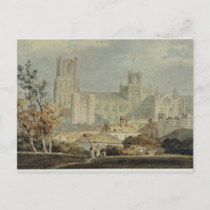 Joseph Mallord William Turner Vy över Ely Cathed Vykort