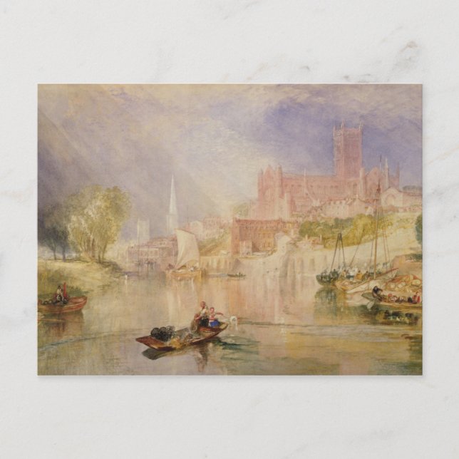 Joseph Mallord William Turner | Worcester Vykort (Framsida)