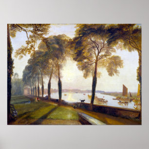 Joseph Mallord William turnerMortlake terrass Poster