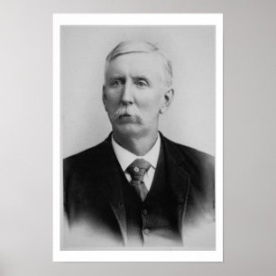Joseph McCoy (1837-1915) (b/w bild) Poster