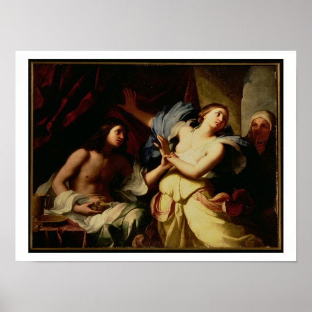 Joseph med Potiphars fru Poster (Framsidan)