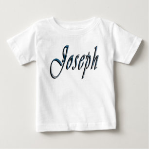 Joseph, Namn, Logotyp, Spädbarn White T-shirt
