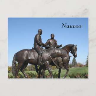 Joseph och Hyrum Smith Statue Vykort