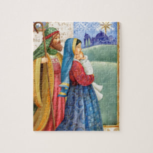 Joseph och mary med Jesus Pussel