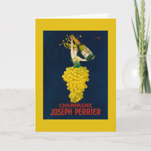 Joseph Perrier Champagne Promotional Poster Kort