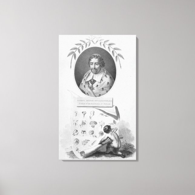Joseph Pitton de Tournefort Canvastryck (Framsida)