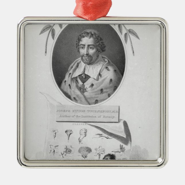 Joseph Pitton de Tournefort Julgransprydnad Metall (Framsidan)