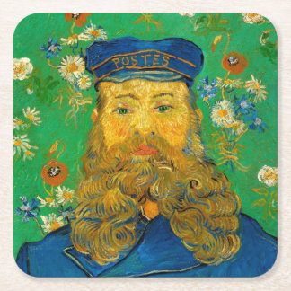 Joseph Roulin - Van Gogh - c1889 Underlägg Papper Kvadrat