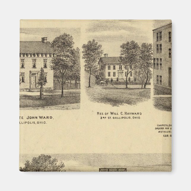 Joseph Shallcross hemvist Magnet (Framsidan)