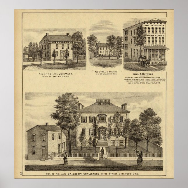 Joseph Shallcross hemvist Poster (Framsidan)