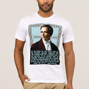Joseph smed på politikar t shirt
