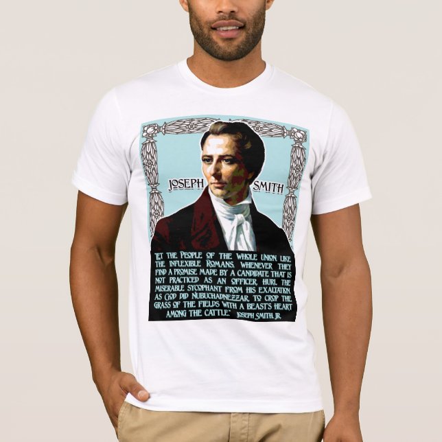 Joseph smed på politikar t shirt (Framsida)