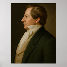 Joseph Smith Fotograferad återgivning™ #6 LDS Kons Poster