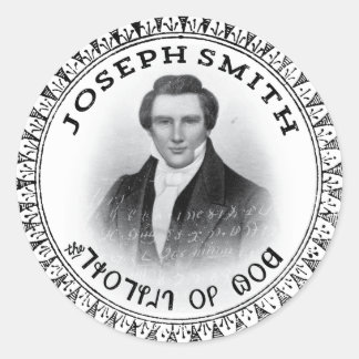 Joseph Smith Guds profet Runt Klistermärke