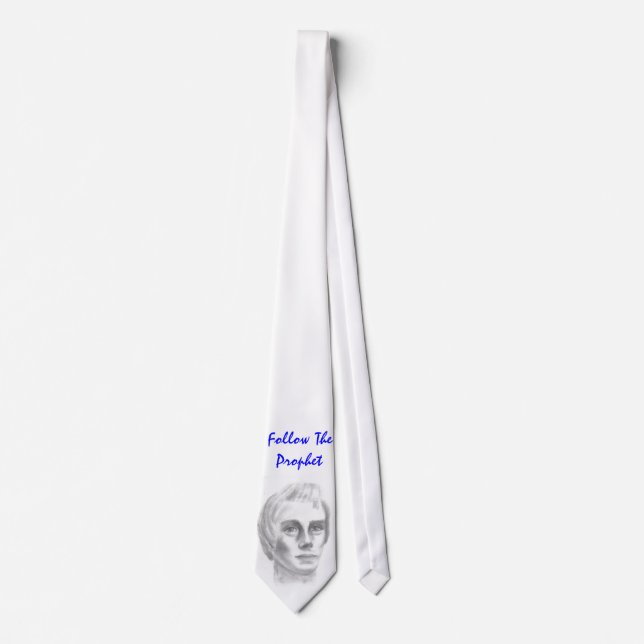 joseph smith lds mormon följ profeten slips (Framsida)